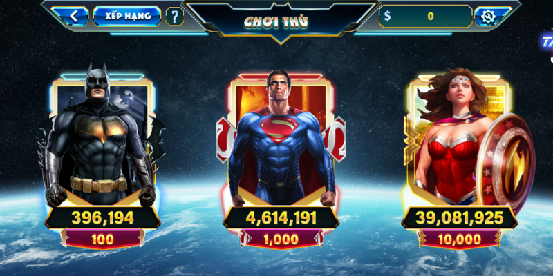 Justice League 789Club - Nổ Hũ Siêu Anh Hùng Đỉnh Cao