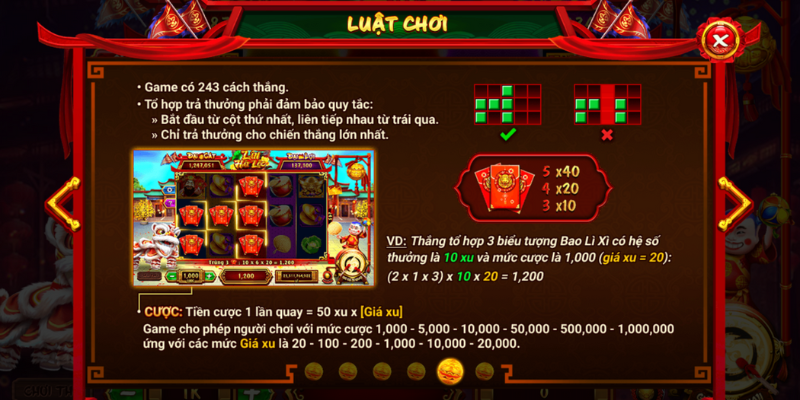 tìm hiểu rõ luật chơi lân hái lộc 789Club