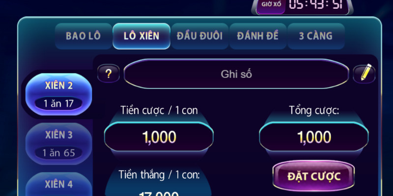 Hướng dẫn chơi lô đề 789Club hiệu quả